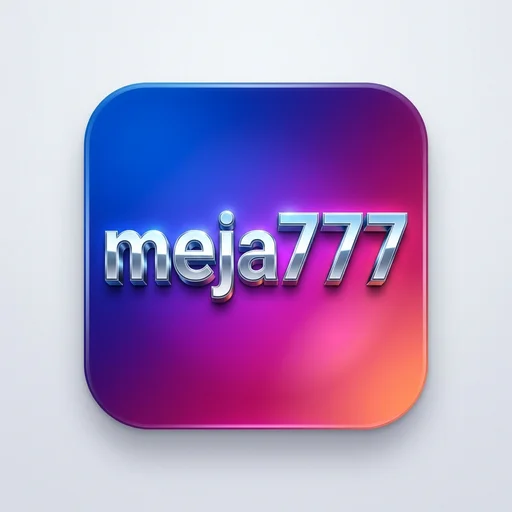 meja777 Logo - Resmi